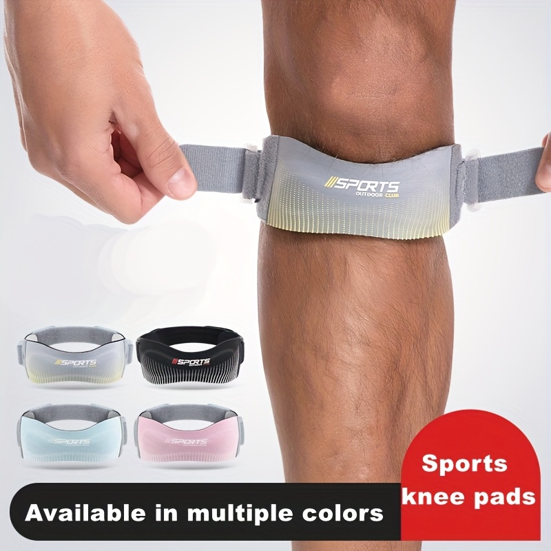 Sport Loop Strap - 2-Piece Adjustable Knee Compression Bands –