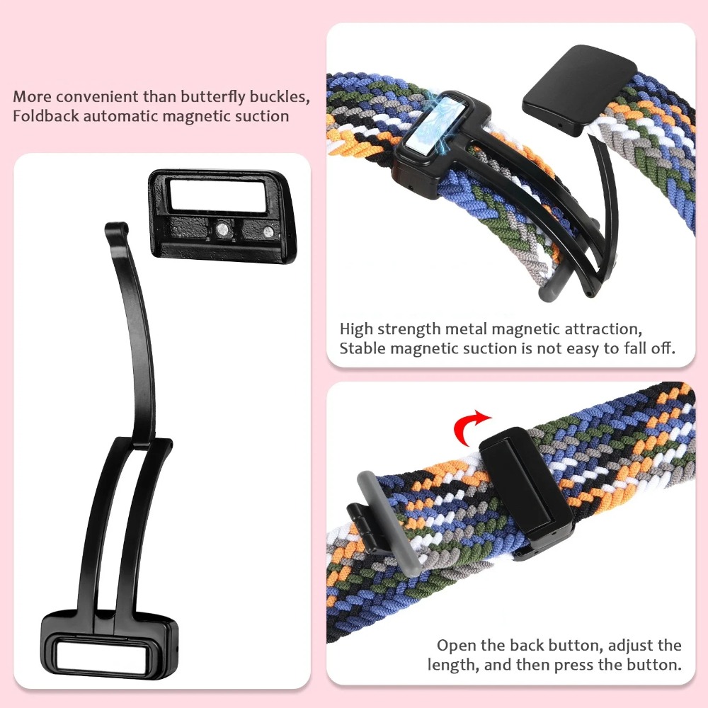 Adjustable Magnetic Braided So - огляд і ціна Solo Loop Strap