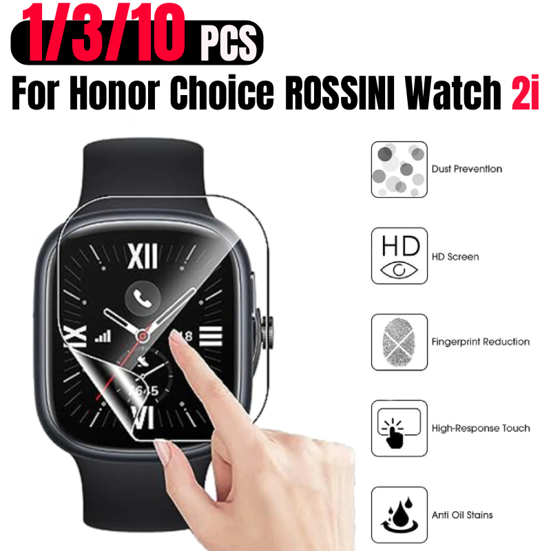 1-5PCS TPU Soft Film for Honor - огляд і ціна Watch Case Bumper