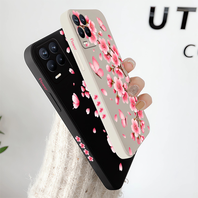 Pink Flower Print Phone Case F - огляд і ціна Realme Note 50