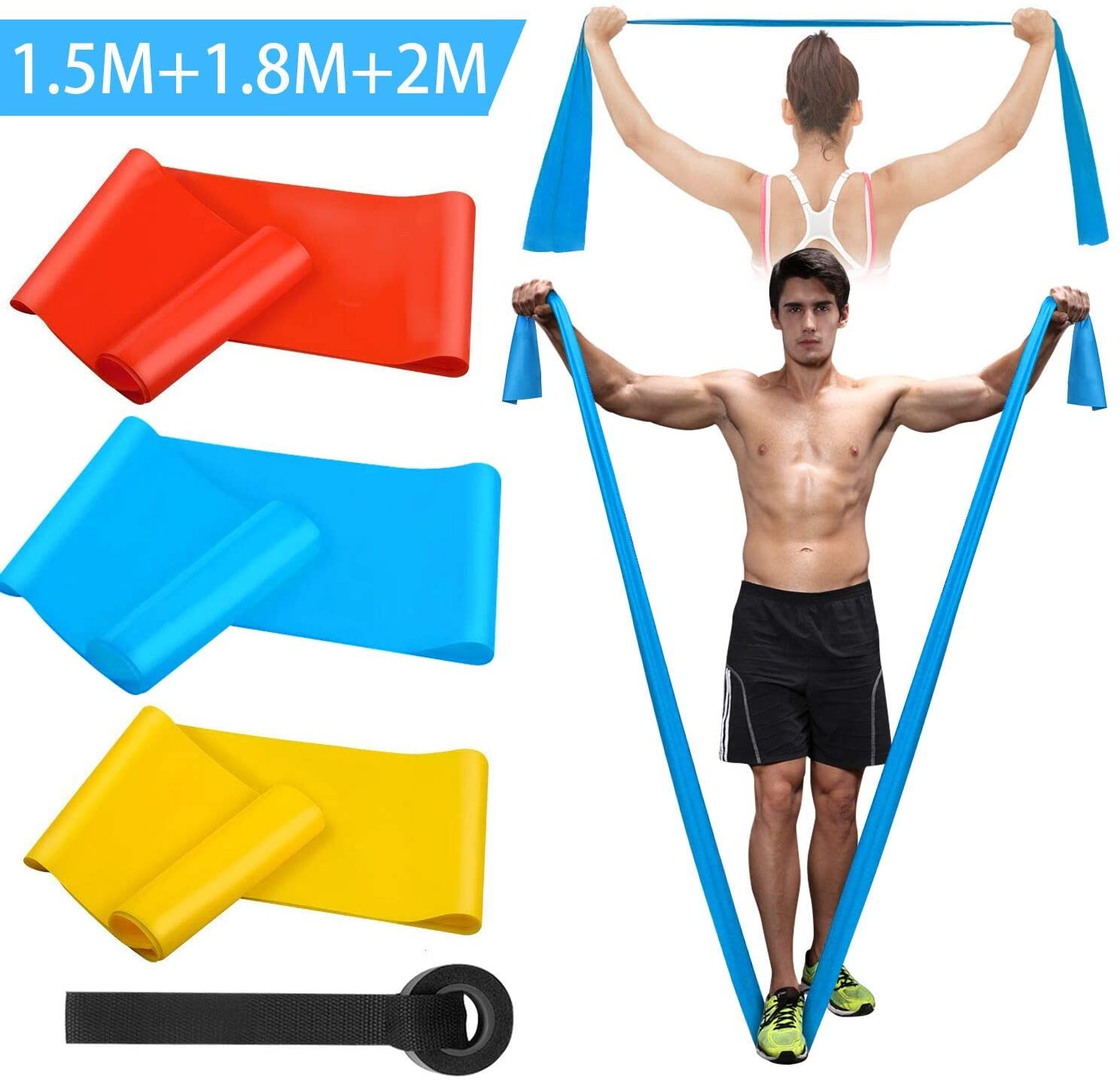 Elastic Fitness Bands 3Pcs Res - огляд і ціна Milanaise Mesh Band