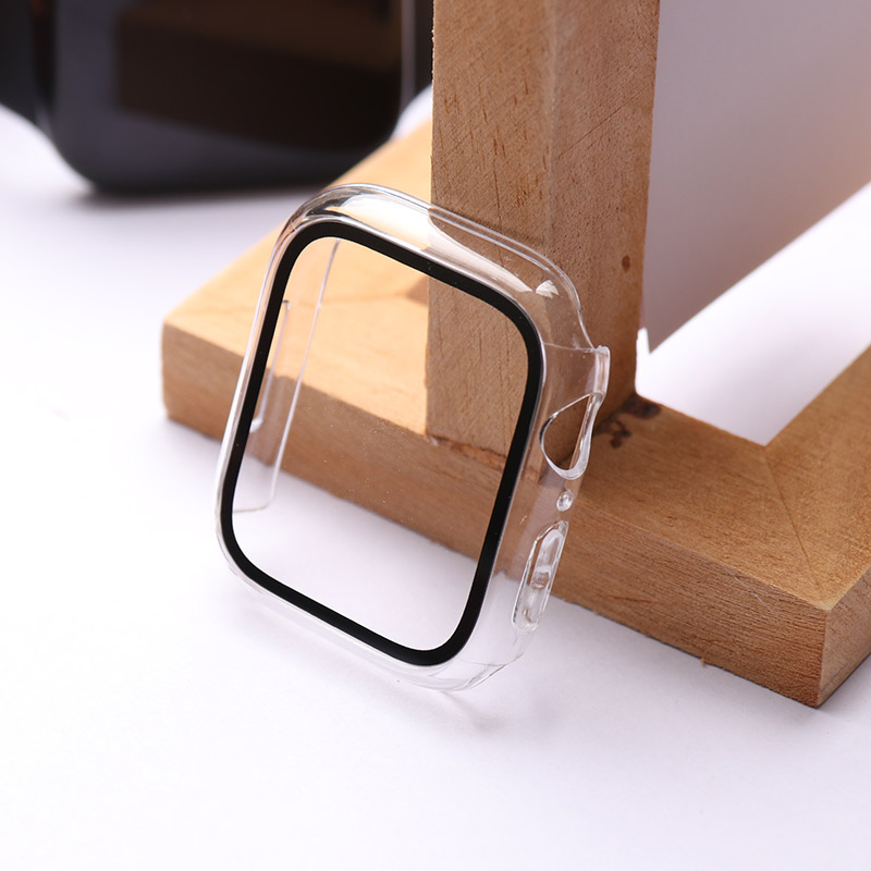 2pcs Tempered Glass Case For A - огляд і ціна Watch Case Bumper