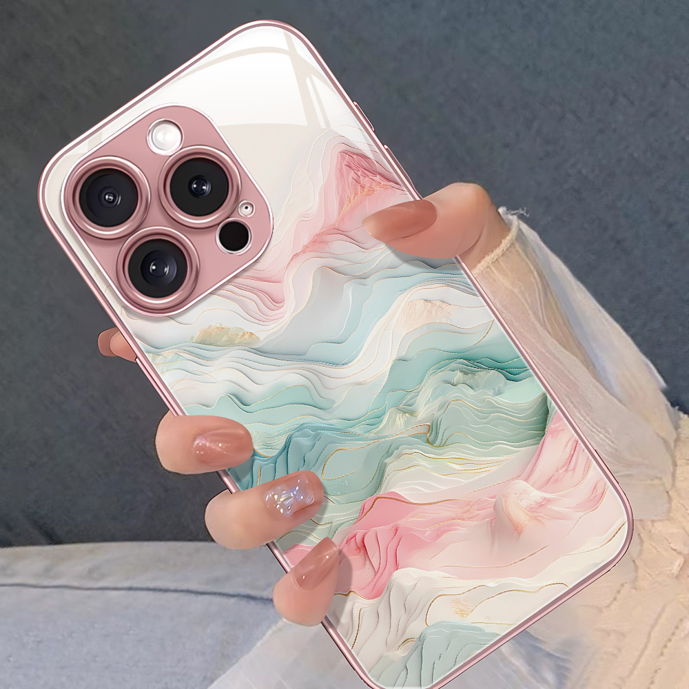 Tempered Glass Phone Case For  - огляд і ціна Samsung Galaxy S25