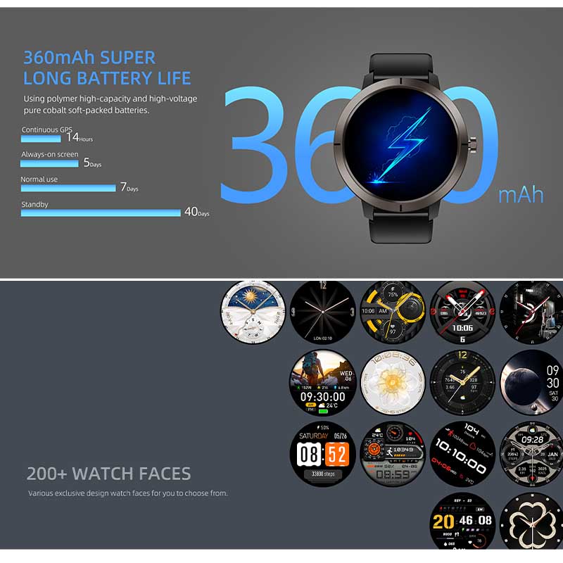 2026 GPS Smart Watch AMOLED 1. - огляд і ціна Smartwatch Face