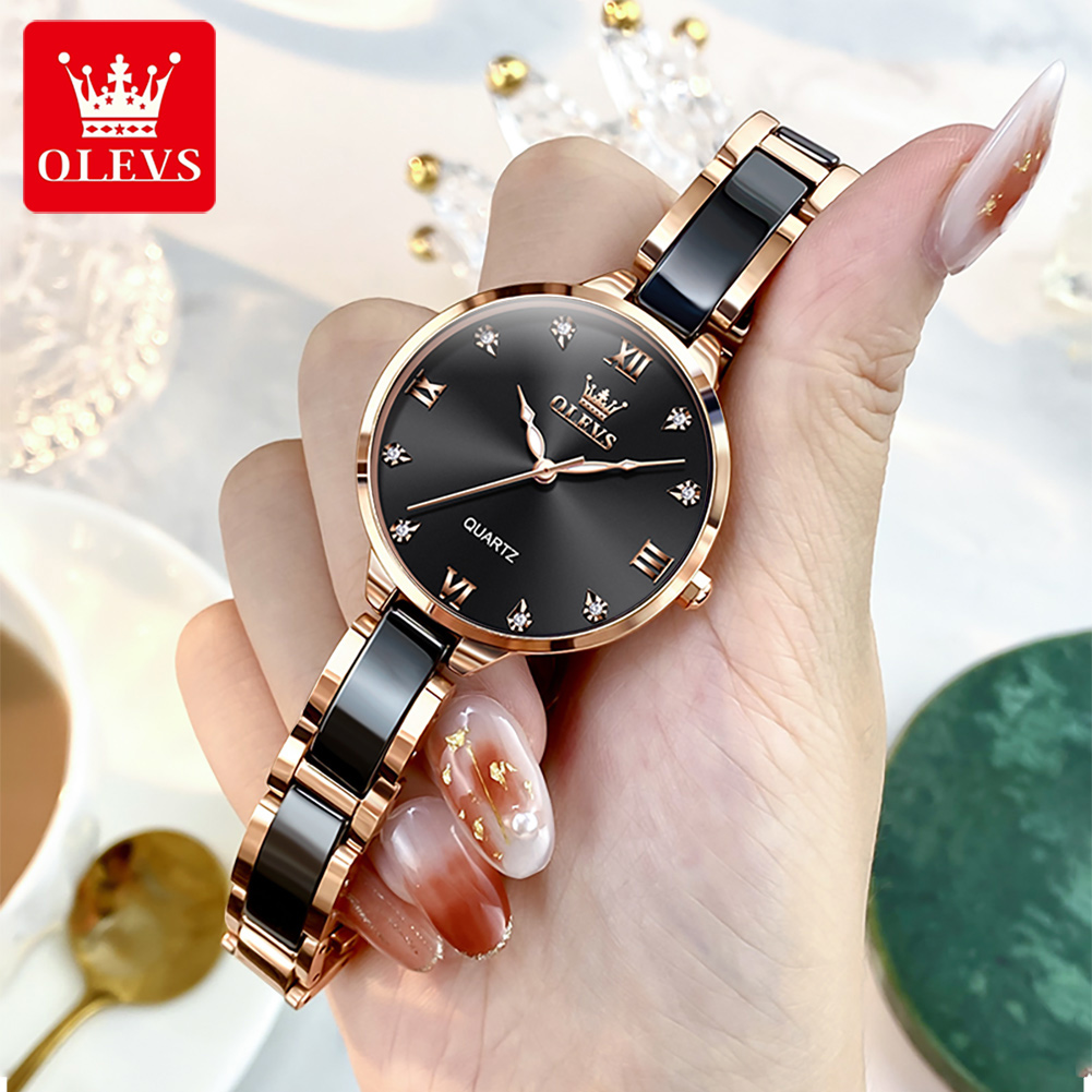 OLEVS 5872 Women Watches Quart - огляд і ціна Accessories With Watch