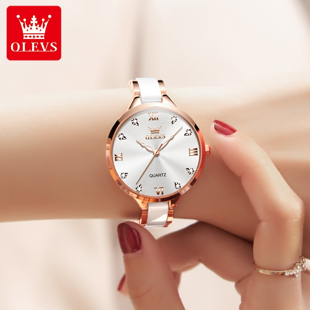 OLEVS 5872 Women Watches Quart - огляд і ціна Accessories With Watch