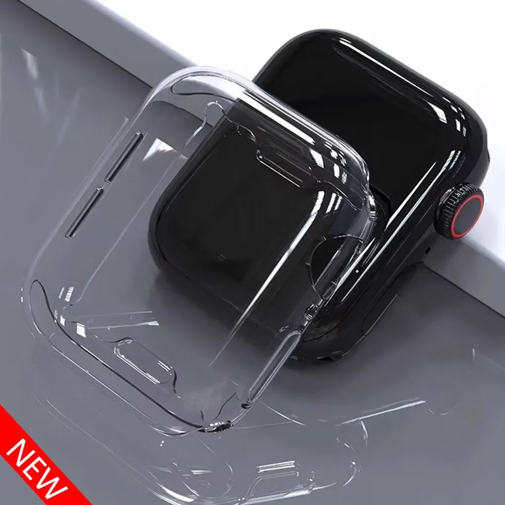 Cover For Apple Watch Case 44m - огляд і ціна Smartwatch Watch Accessories For Women