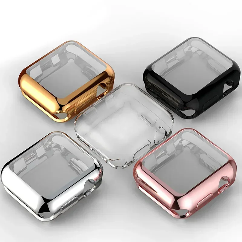 Cover For Apple Watch Case 44m - огляд і ціна Smartwatch Watch Accessories For Women
