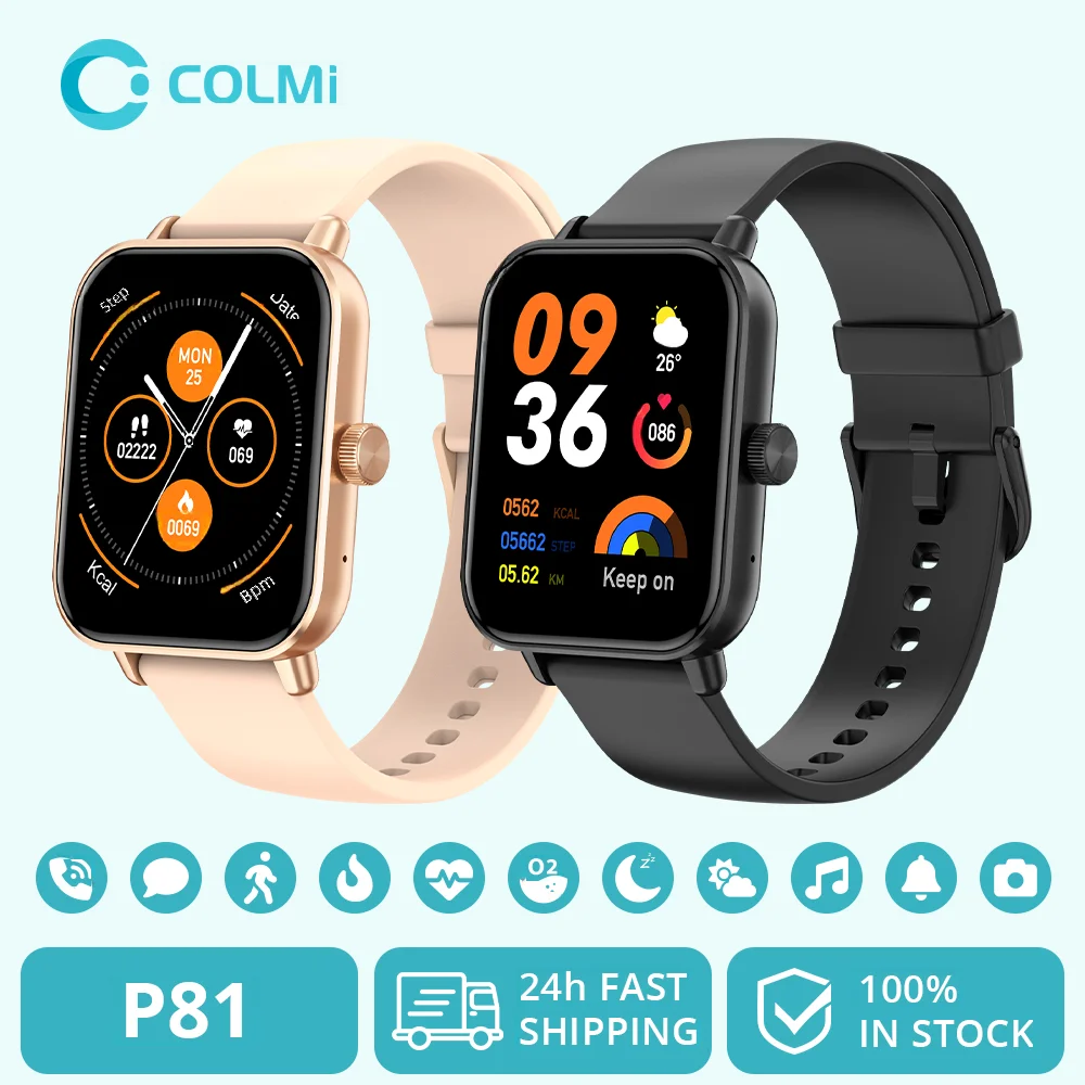 COLMI P81 Voice Calling Smart  - огляд і ціна Smartwatch Instagram