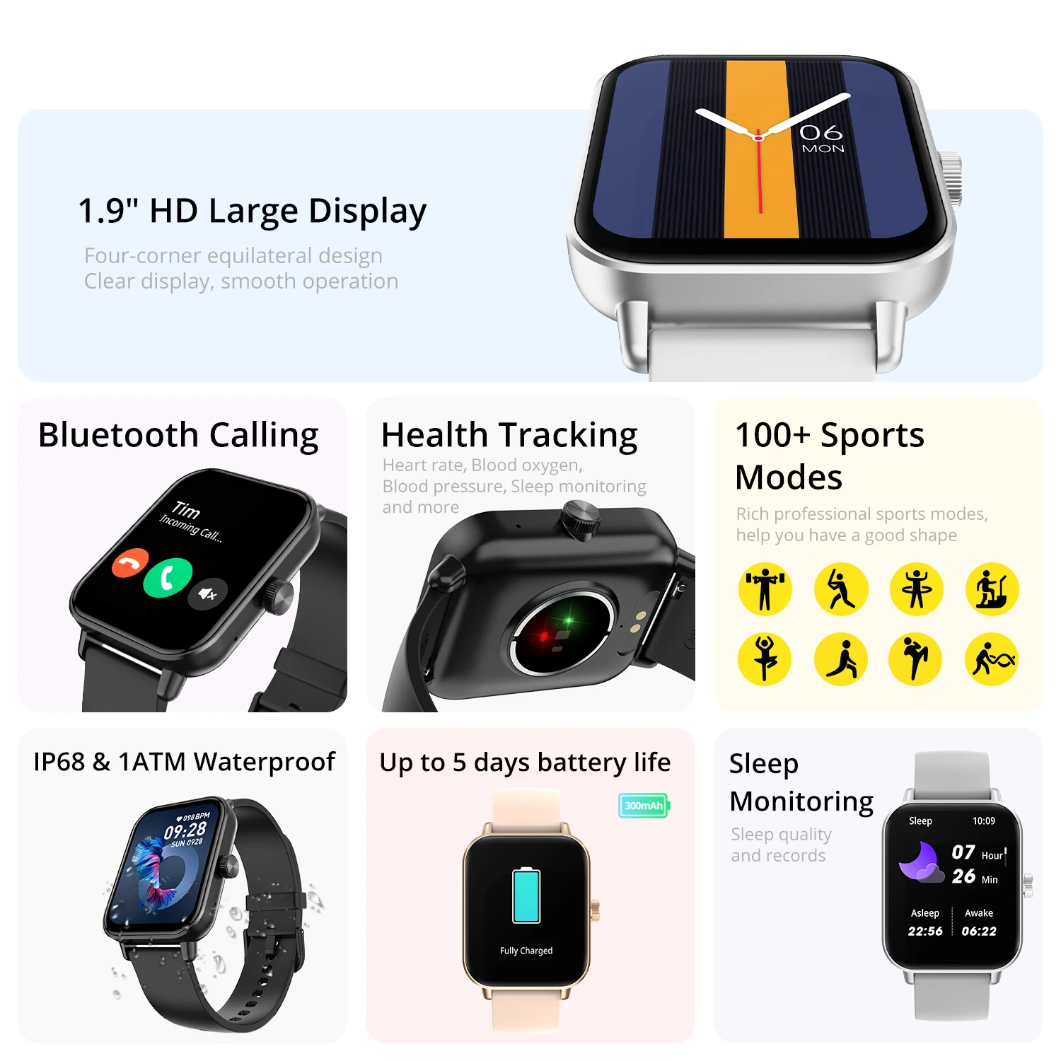 COLMI P81 Voice Calling Smart  - огляд і ціна Smartwatch Instagram