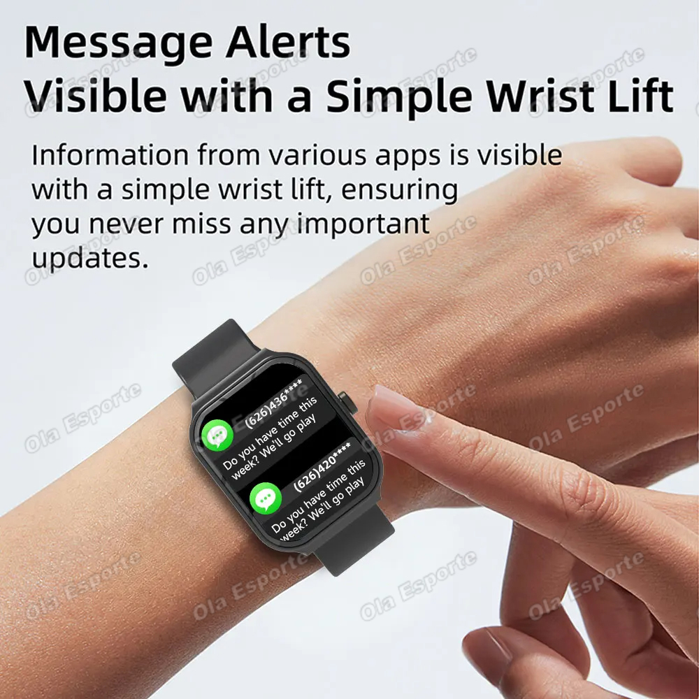 Smart Watch For Android IOS Wa - огляд і ціна Smartwatch Instagram
