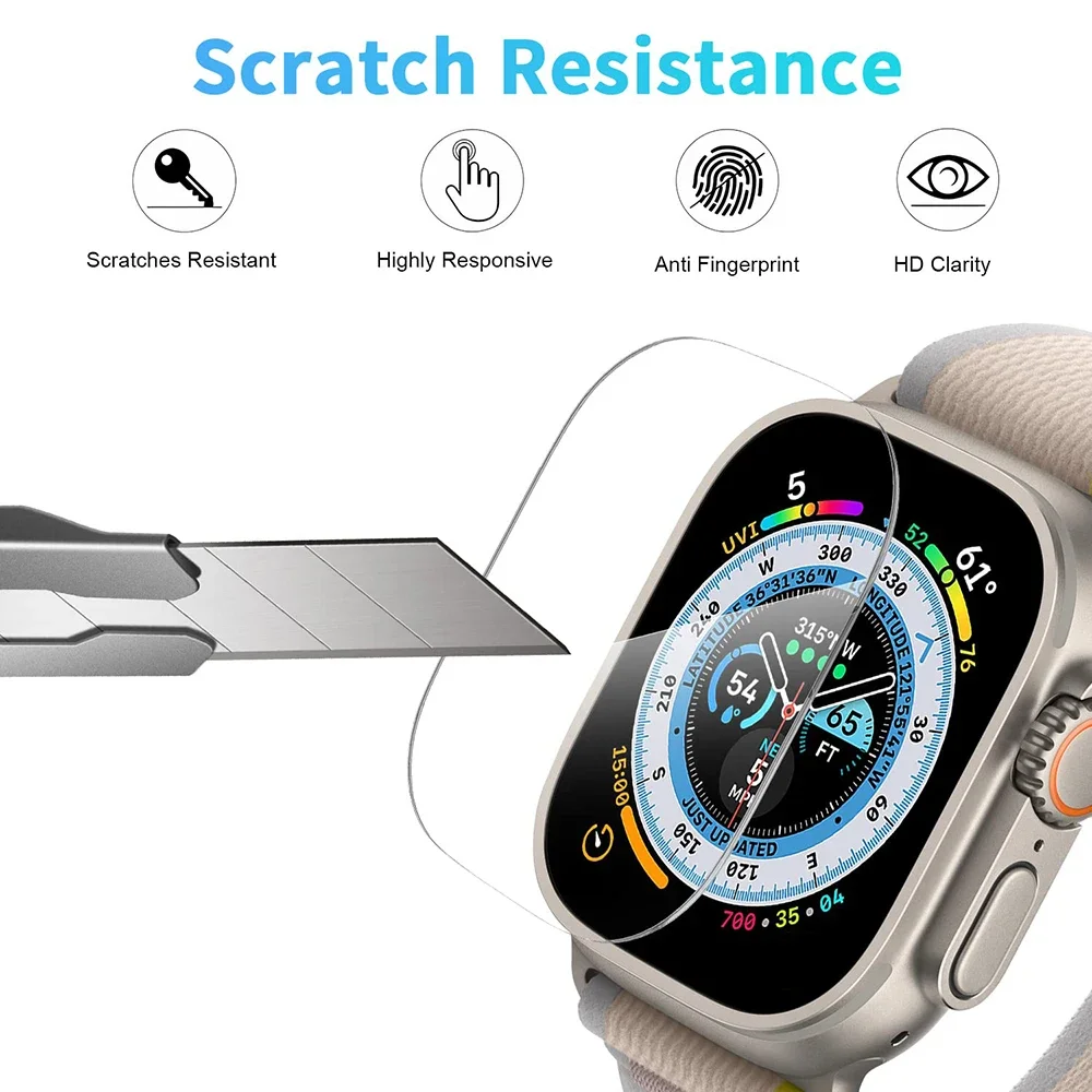 Tempered Glass for Apple Watch - огляд і ціна Watch Case Bumper