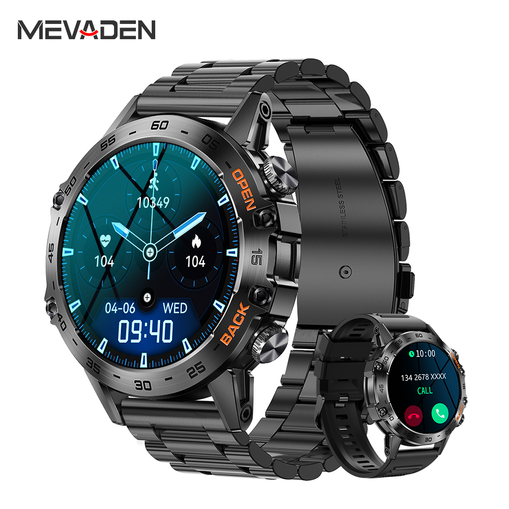MEVADEN Steel 1.39 inch Men Lu - огляд і ціна Smartwatch Store