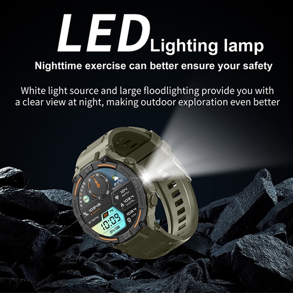 Outdoor Military Rugged Smartw - огляд і ціна Smartwatch Face
