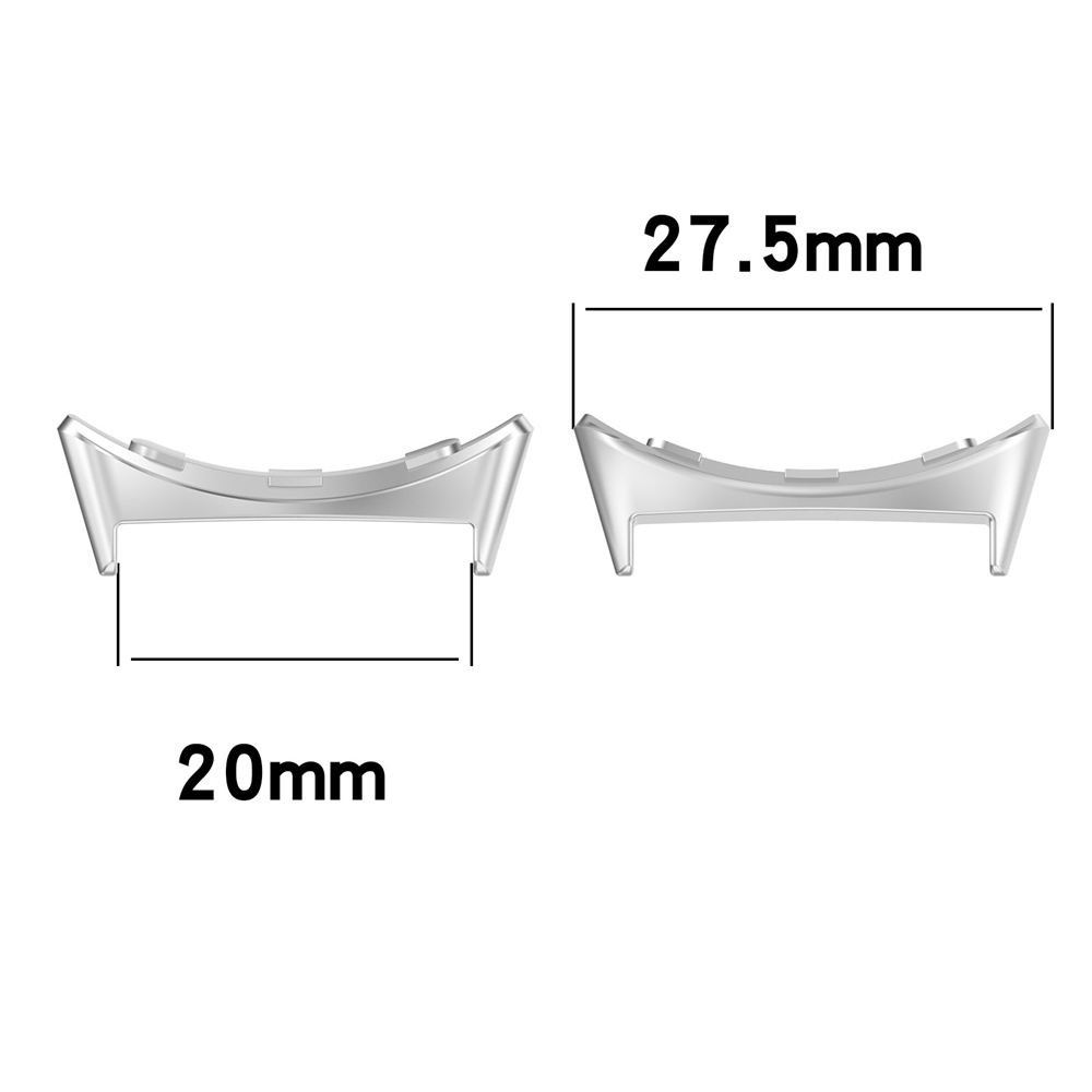 2PCS 20mm Metal Connector for  - огляд і ціна Smartwatch Watch Accessories