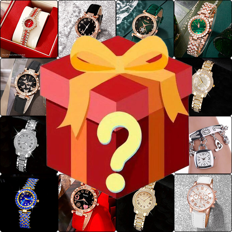 1pc，Surprise mystery box with  - огляд і ціна Accessories With Watch