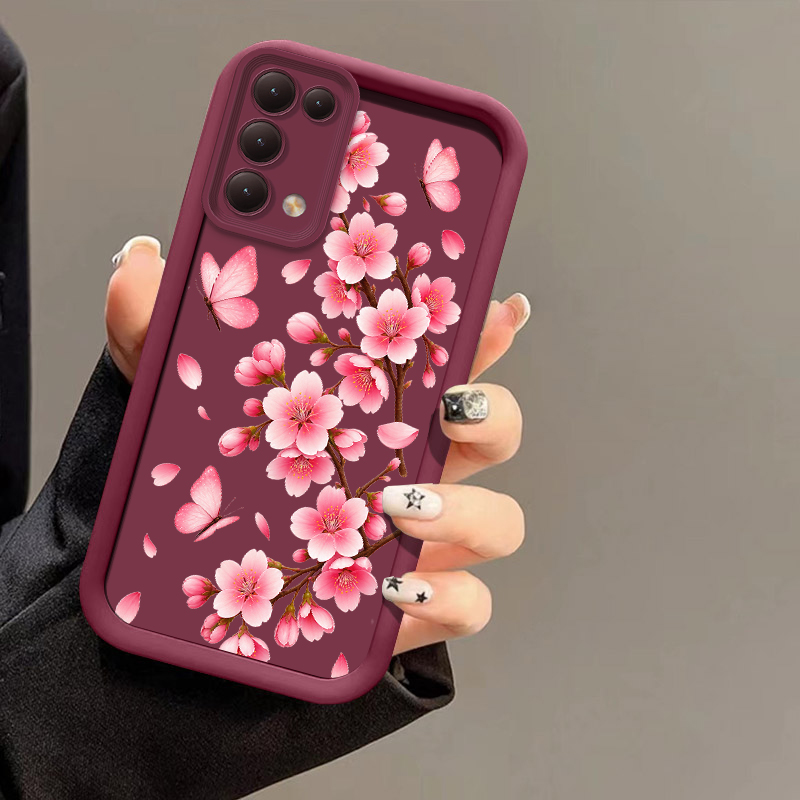 Pink Flower Print Phone Case F - огляд і ціна Realme Note 50