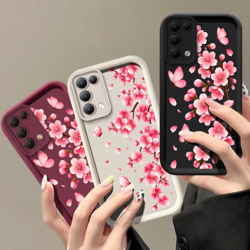 Pink Flower Print Phone Case F - огляд і ціна Realme Note 50