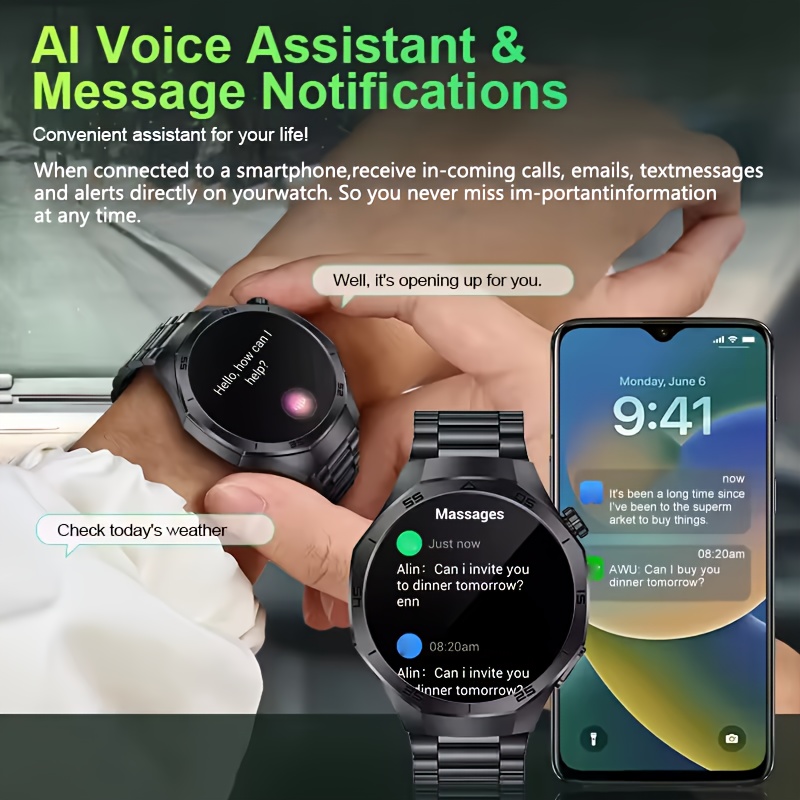 LAXASFIT 2026 New Smart Watch  - огляд і ціна Smartwatch Custom