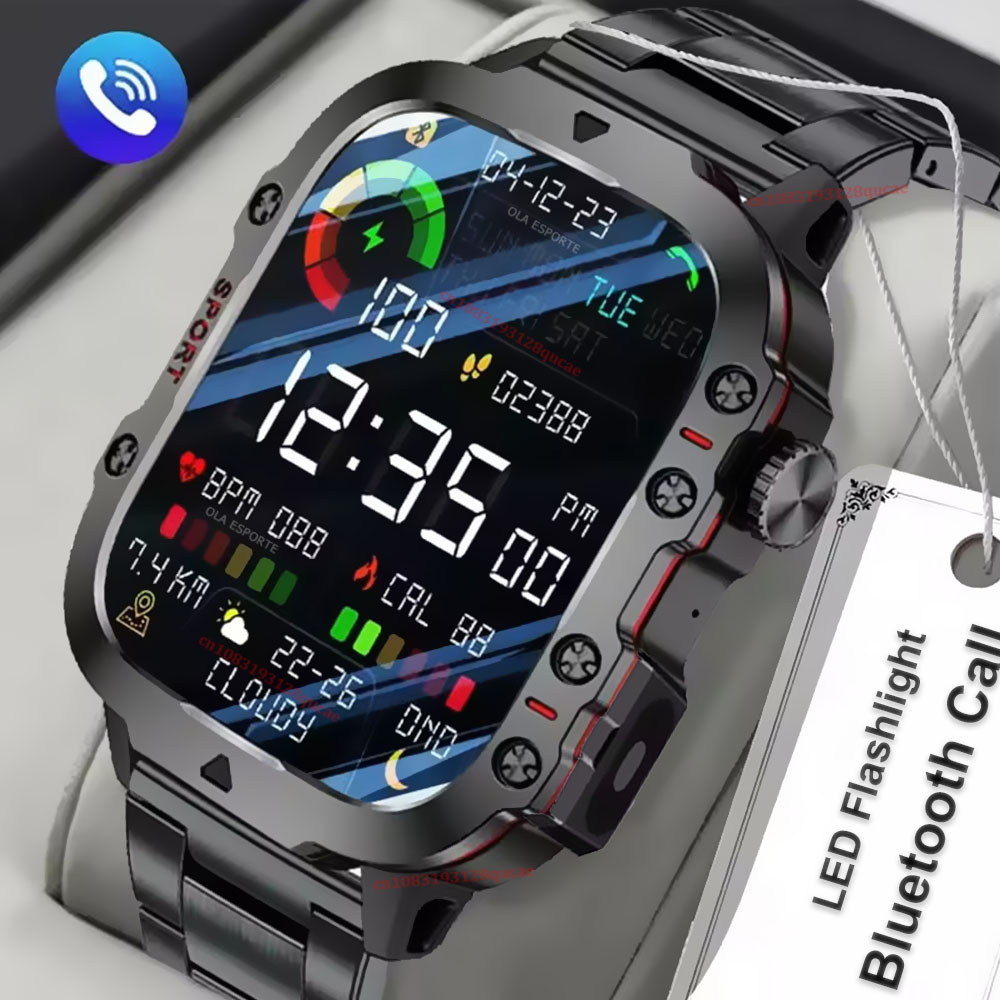 2026 New Military Smart Watch  - огляд і ціна Smartwatch Face