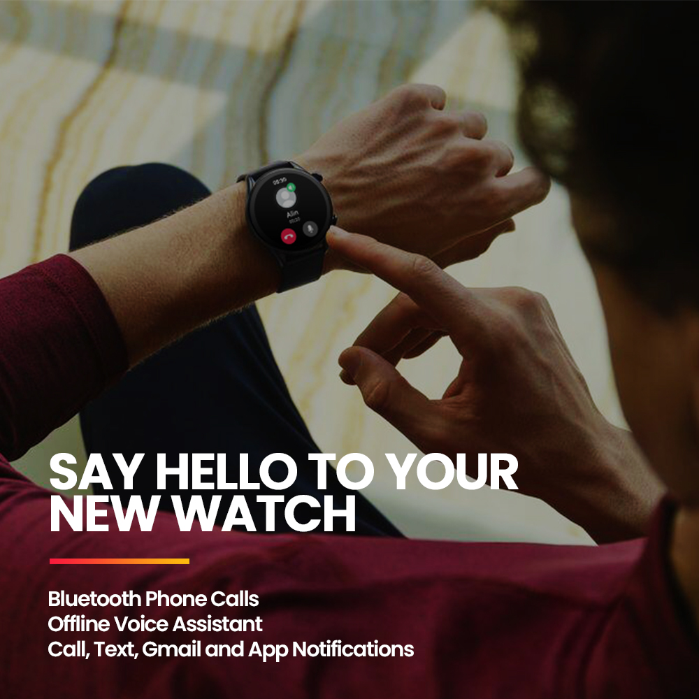 New Zeblaze Btalk 3 Plus Voice - огляд і ціна Smartwatch Instagram