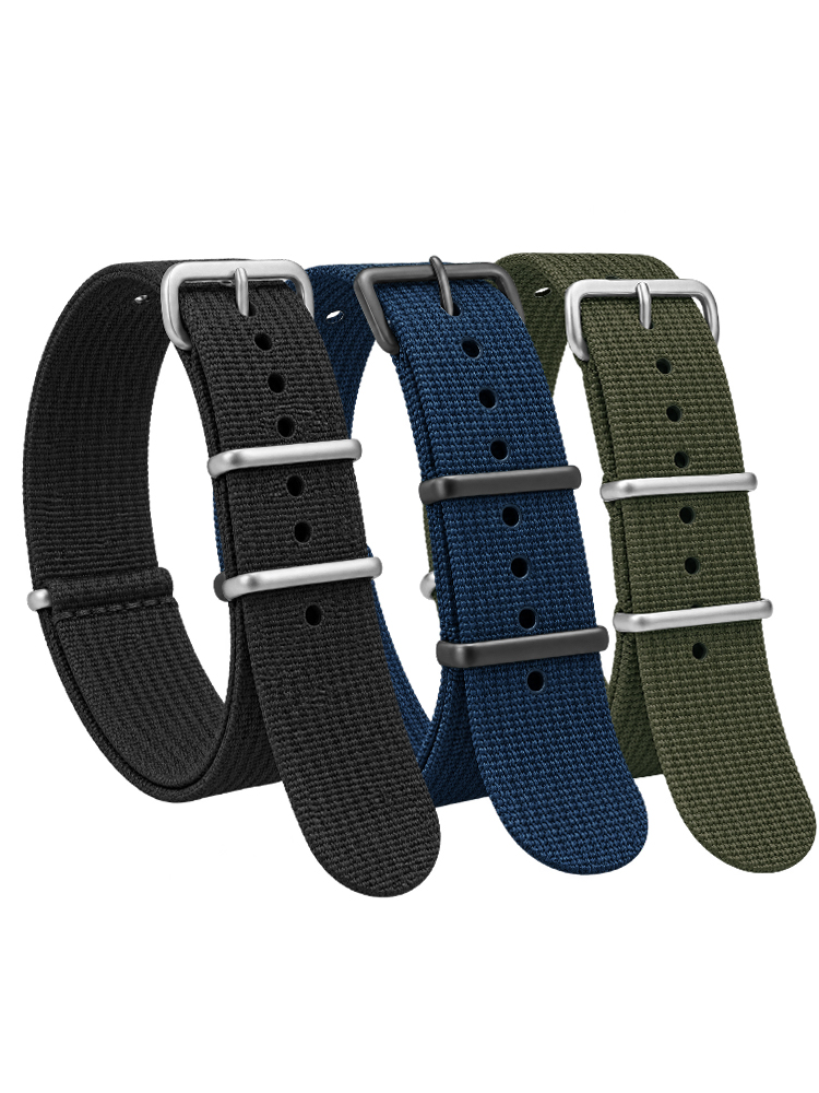 Ribbed Nylon Strap For Seiko M - огляд і ціна Nylon Nato Strap