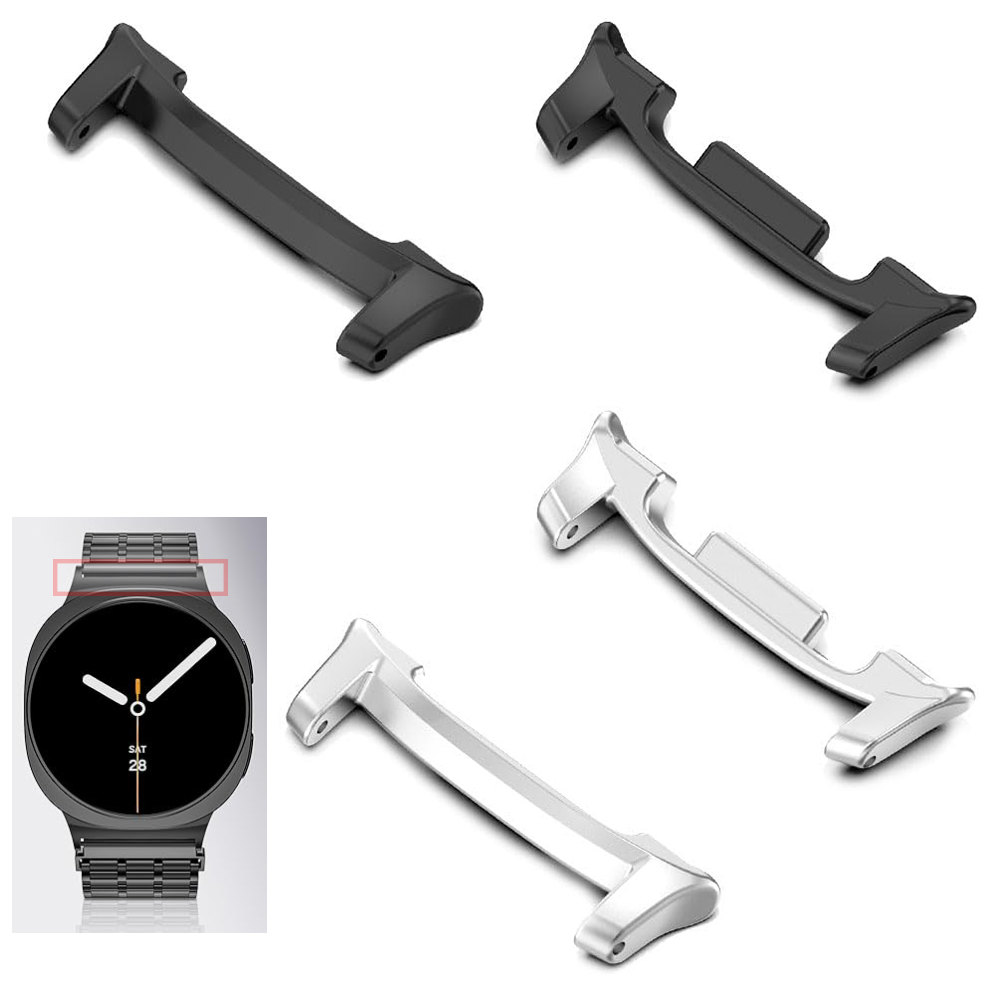 22mm WatchBand Connector for s - огляд і ціна Smartwatch Watch Accessories