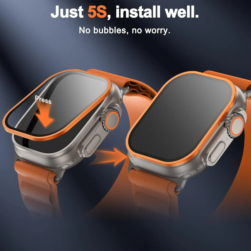 Tempered Glass for Apple Watch - огляд і ціна Smartwatch Watch Accessories For Women